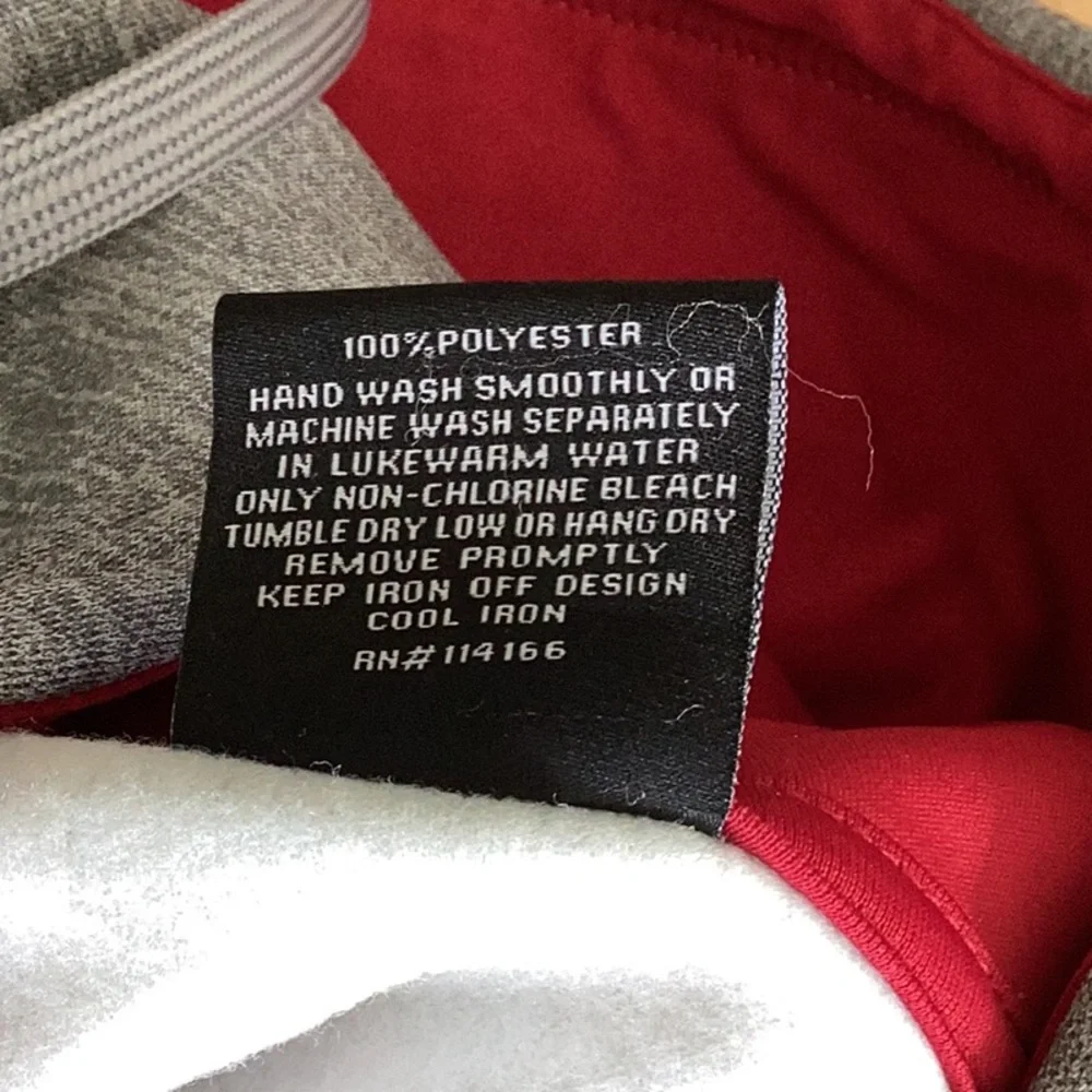 NWT WSU (Washington State Cougar Coach Style) Colosseum Gray Hoodie - Picture 7 of 8